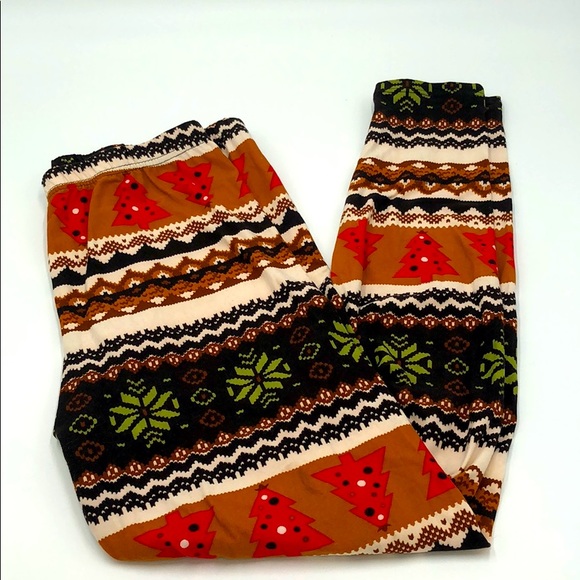 Winter/Christmas Leggings - Picture 1 of 4